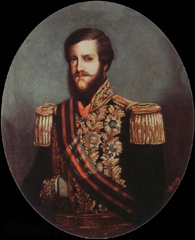 Miranda, Juan Carreno de portrait of emperor pedro ll France oil painting art